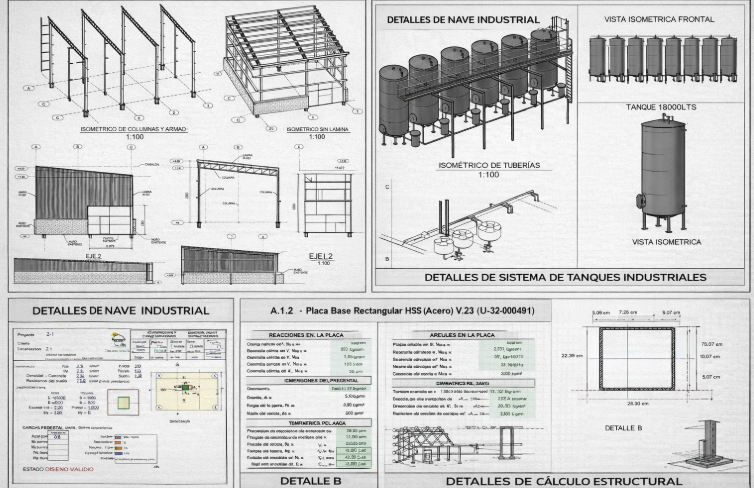Desarrollo de Isométricos y Memorias de Cálculo